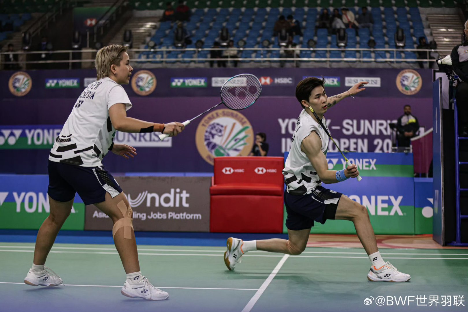 爱游戏入口-印度羽毛球队鏖战泰国羽毛球队，安赛龙统治全场