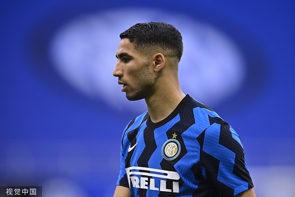 法国险胜尤文，阿什拉夫刷新纪录